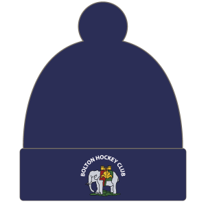 Bolton Hockey Club Knitted Hat (Navy Blue)