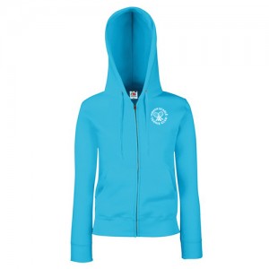 North Scarle Tennis Club Ladies Fit Hoodie - Azure